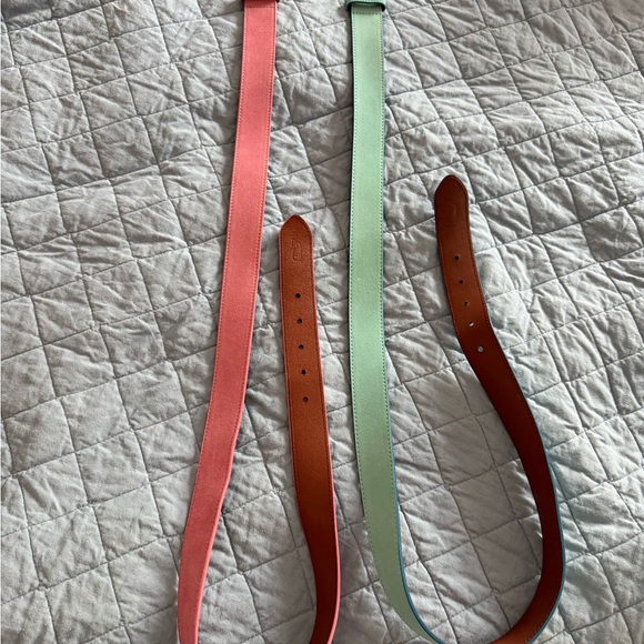 Vineyard Vines Other - Men’s Vineyard Vines size 42 pink belt and blue belt